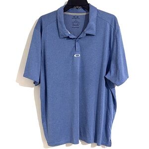 Oakley Men's Size XXL Regular Fit Classic Blue Polo shirt